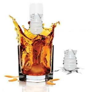 Silikonowa forma lodowa - Bomby