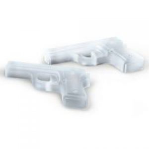 Silikonowa forma lodowa - pistolet