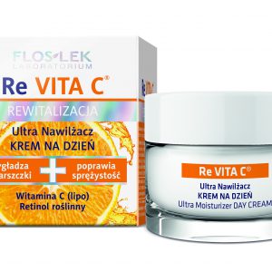 Krem na dzień nawilżający 50ml Floslek Laboratorium Re vita c®