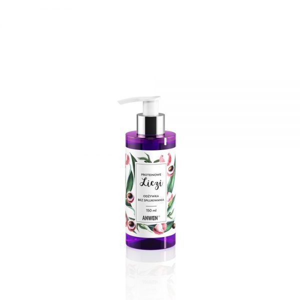 Odżywka do włosów bez spłukiwania Proteinowe Liczi 150 ml Anwen