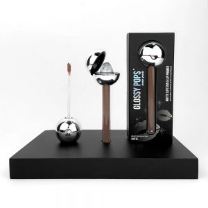 Baza i satynowa pomadka do ust Coffee Glossy Pops VELVET SATIN