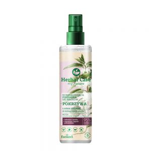 Herbal Care normalizująca płukanka do włosów Pokrzywa z octem ziołowym 200ml Herbal Care
