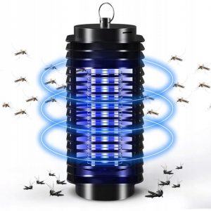 Lampa owadobójcza na komary owady CZARNA