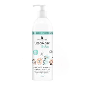 2w1 szampon i żel do mycia ciała dla dzieci 500 ml Seboradin Bebe