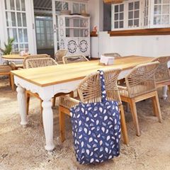 Shopper bag XXL Nulli navy