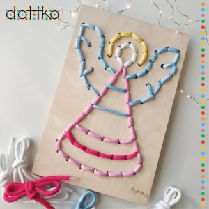 Przeplatanka sensoryczna aniołek Dottka