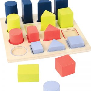 Układanka z klockami Tęcza Geo Small Foot Design
