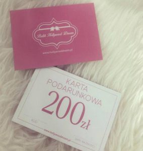 Karta podarunkowa 200 zł