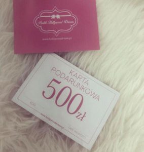 Karta podarunkowa 500 zł