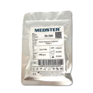 Test chemiczny kl.V Safecheck do sterylizacji parą wodną kl.V STERIMED (paskowy) 100szt/op