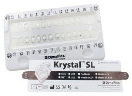 Zamki krzyształowe samoligaturujące Krystal SL Roth 022 (5-5) góra/dół z haczykamin na 3,4,5 DynaFlex
ZAMKI KRYSTAL SL BRACKET SET .022 HOOKS 3,4,5"S