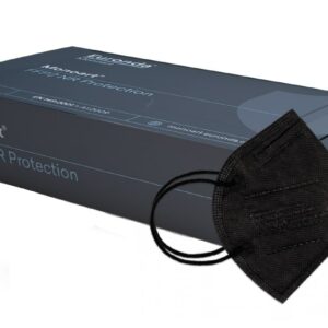 Maska  FFP2 EURONDA czarna 10szt./op. 
FFP2 NR PROTECTION BLACK