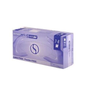 Rękawiczki M nitryl Semper fioletowe 200szt/op Semper SKIN2