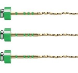 TruNatomy Pilniki Medium 31mm 3szt. zielone 
Maillefer