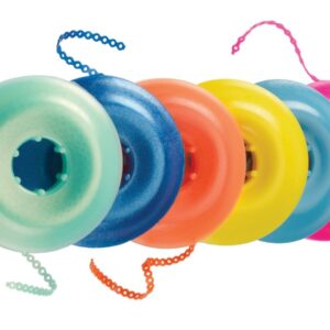 Łańcuszek elastyczny długi różowy szpulka 457,2cm DynaFlex 
POWER CHAIN--HOT PINK LONG 15-FOOT SPOOL