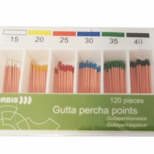 Gutta-Percha 02 35 25mm 120szt. ORBIS