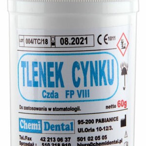 Tlenek cynku 60g CHEMIDENTAL