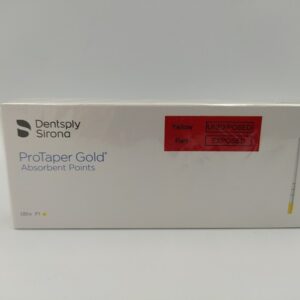 Sączki pap. ProTaper GOLD F2 180szt. czerwone Maillefer