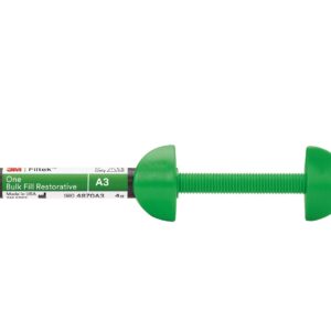 Filtek One Bulk Fill  A3 strzykawka 4g.
materiał do wypełnień w odcinku bocznym
