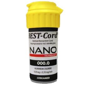 Nici retrakcyjne Best-Cord Nano #000.0 czarna (0,55mm, 254cm)