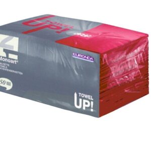 Serwety  Towel Up! Euronda 50szt. burgund