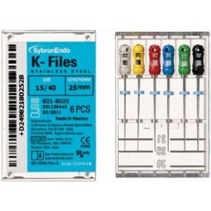 Pilniki K-File 25mm 08 SybronEndo