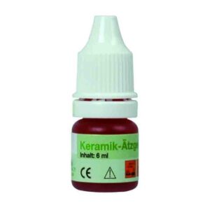 Porcelain Etch ORBIS 6ml Wytrawiacz do porcelany  czerwony (Keramik Aetzgel)
