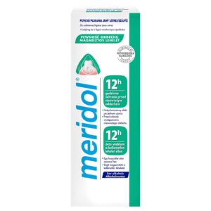 ELMEX Meridol płukanka Pewność oddechu 400ml 
7610108049035