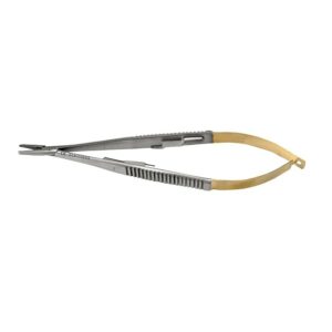 Ori igłotrzymacz Castroviejo TC dł. 18cm 
prosty