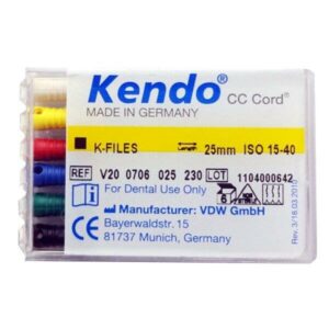 Pilniki K-File Kendo 25mm 010 non sterile