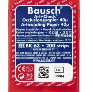 Kalka Bausch BK 63 niebiesko-czerwona 40µ arkusze 200szt
dwustronna