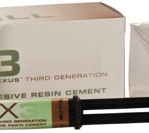 NX3 Dual Cure 1x5g Yellow - cement podwójnie wiążący 
(strzykawka AutoMix)