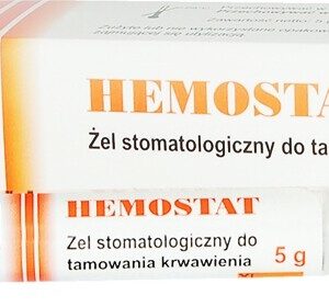 HEMOSTAT  5g strzyk.
do tamowania krwawienia