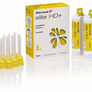 Elite HD+ II warst Monophase żółta 2x50ml +12 końcówek