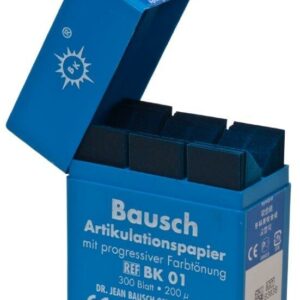 Kalka Bausch BK 01 niebieska 200µ listki 300szt + podajnik 
progresywna