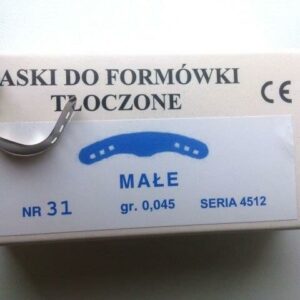 Paski tłoczone do formówki nr 33 (stary typ, duże) Konopka 0,045mm 30szt/opak