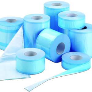Rękaw do sterylizacji Euronda 200mmx200m papierowo-foliowy niebieski