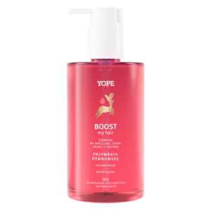 Szampon do wrażliwej skóry głowy Boost 300 ml Yope BOUNCE MY HAIR!