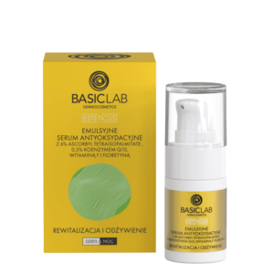 Serum antyoksydacyjne z 6% ascorbyl tetraisopalmitate 15 BasicLab Esteticus