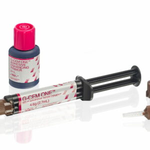 GC G-CEM ONE Starter Kit Translucent 
(G-CEM ONE strzykawka Translucent 4.6g + Adhesive Primer 2ml + końcówki)