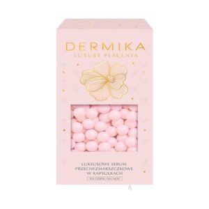 Serum przeciwzmarszczkowe w kapsułkach 60g Dermika Luxury Placenta