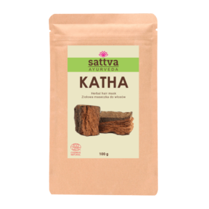 Maseczka ziołowa do włosów Katha 100 g Sattva