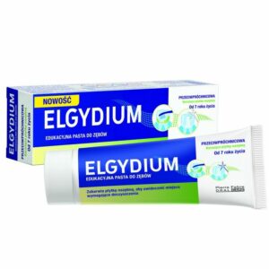 PF Elgydium pasta edukacyjna 50ml
zabarwia płytkę nazębną