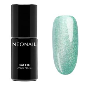 Lakier hybrydowy Cat Eye Satin Turquoise  NeoNail Cat Eye Satin