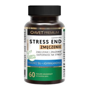 Suplement diety z ashwagandhą Avet Pharma Stress end zmęczenie