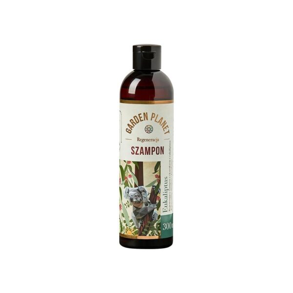 Regenerujący szampon do włosów Eukaliptus 300 ml Garden Planet