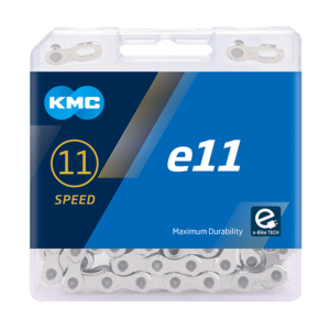 KMC łańcuch e11 x122 srebrny dla e-Bike