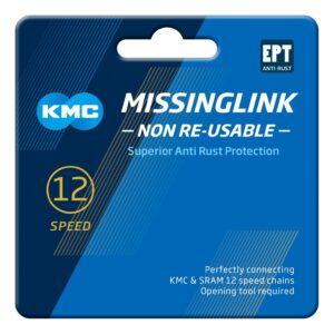 KMC spinki do łańcucha 12NR EPT srebrne