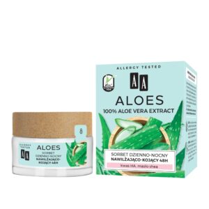 Sorbet dzienno-nocny 48h nawilżająco-kojący 50 ml AA
