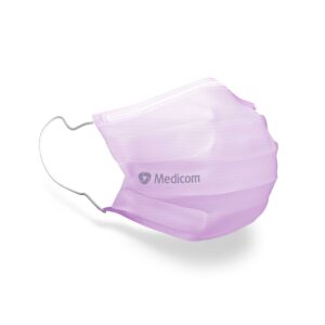 Maseczki Medicom Safe+Mask lawendowe 50szt. medyczne 
typ II R